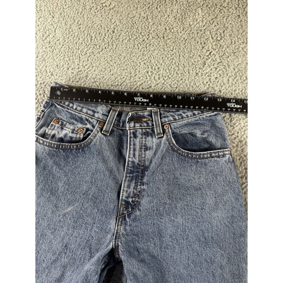 Vintage Levis 506 Jeans Women 6 Regular Fit Straight Leg Blue Denim Pants 95 90s - Picture 3 of 8